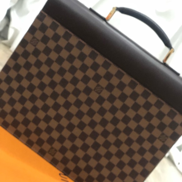 Louis Vuitton Damier Double Document Briefcase - Picture 2 of 3